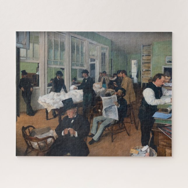 Puzzle Edgar Degas - Cotton Office in New Orleans (Horizontal)
