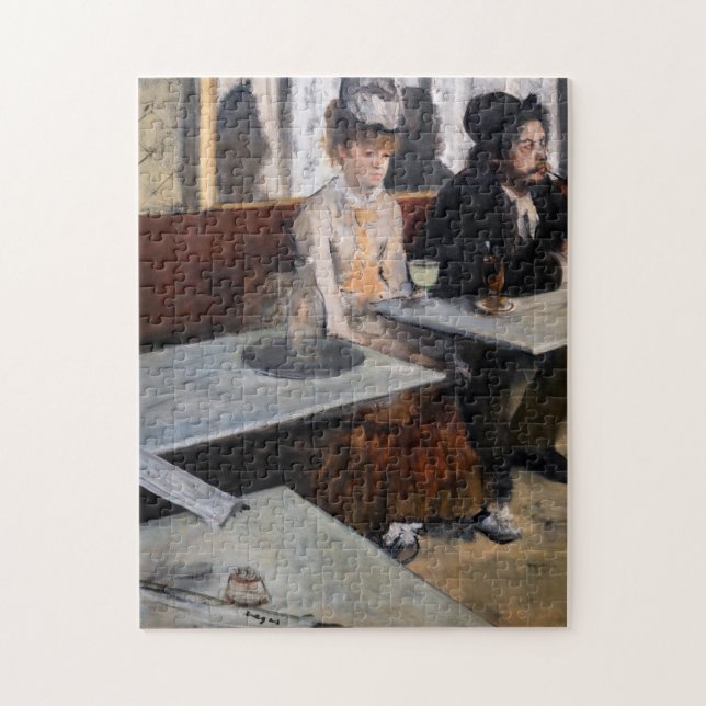 Puzzle Edgar Degas - Dans un café / L'Absinthe (Vertical)