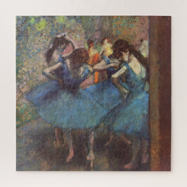 Puzzle Edgar Degas Danseurs En Bleu Impressionnisme Art (Vertical)