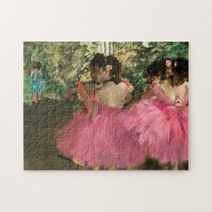Puzzle Edgar Degas - Danseurs en rose