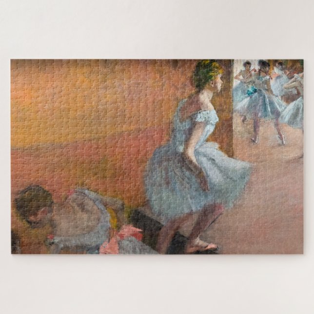 Puzzle Edgar Degas - Danseurs Escalade d'un escalier (Horizontal)