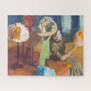 Puzzle Edgar Degas - La boutique de chapeaux