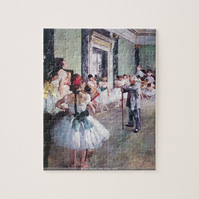 Puzzle Edgar Degas - la classe de danse (Vertical)
