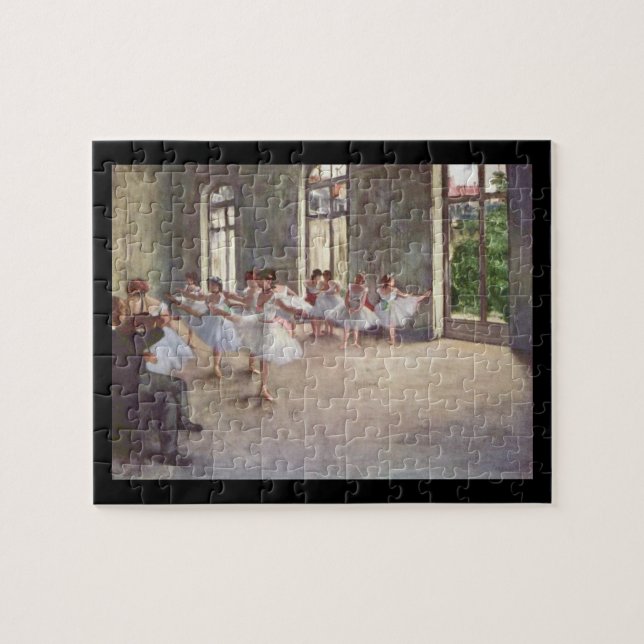Puzzle Edgar Degas | la répétition de ballet (Horizontal)