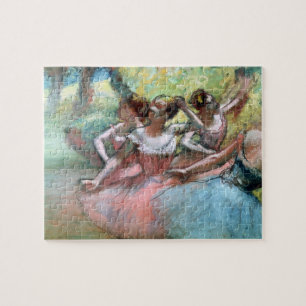 Puzzle Edgar Degas   quatre ballerines sur l'étape