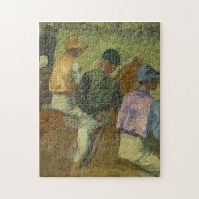Puzzle Edgar Degas | quatre jockeys (Vertical)