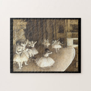 Puzzle Edgar Degas   Répétition De Ballet Sur Scène