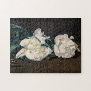 Puzzle Edouard Manet - Branche de pivoines blanches, séca