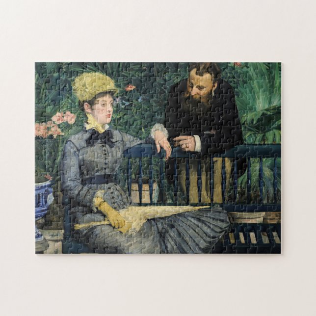 Puzzle Edouard Manet - Dans la serre (Horizontal)
