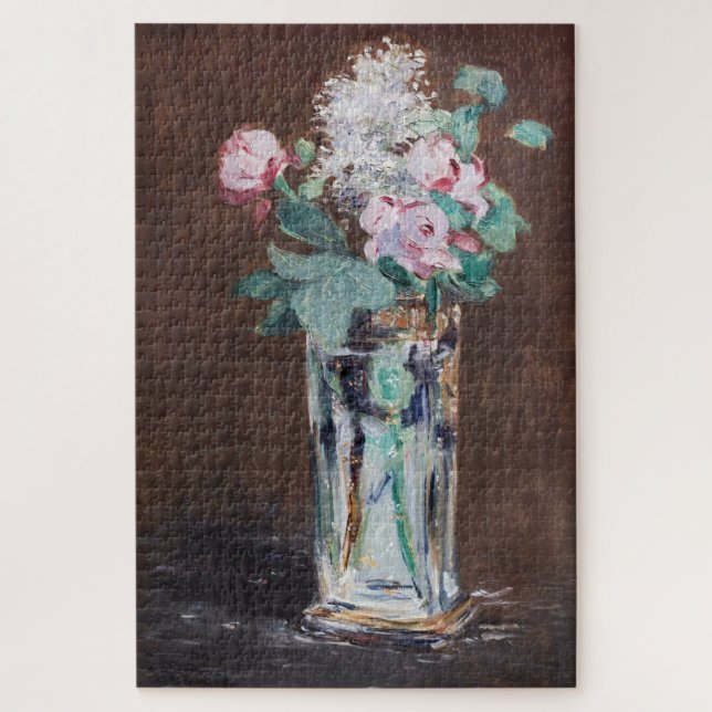 Puzzle Edouard Manet - Fleurs dans un Vase de Cristal (Vertical)
