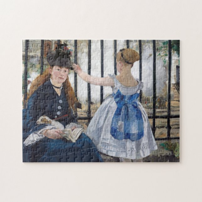 Puzzle Edouard Manet - Le Chemin De Fer (Horizontal)
