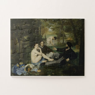 Puzzle Édouard Manet, Le Déjeuner sur l’herbe, 1863