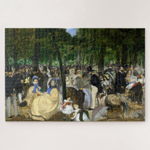Puzzle Edouard Manet - Musique dans les jardins des Tuile