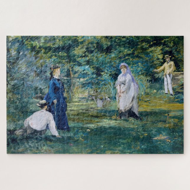 Puzzle Edouard Manet - Un jeu de Croquet (Horizontal)