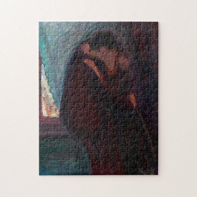 Puzzle Edvard Munch - Le baiser (Vertical)