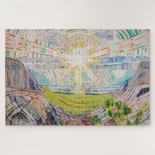 Puzzle Edvard Munch - Le Soleil 1910