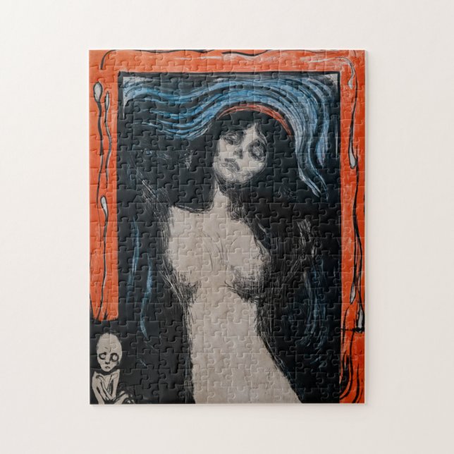 Puzzle Edvard Munch - Madonna Lithographie (Vertical)