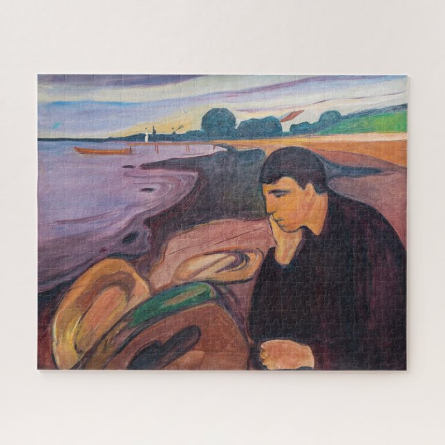 Puzzle Edvard Munch - Melancholy 1894 (Horizontal)