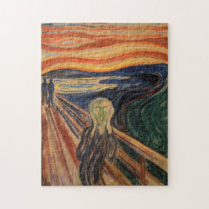 Puzzle Edvard Munch Peinture The Scream (Skrik) 1910