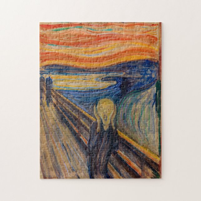 Puzzle Edvard Munch - The Scream 1893 (Vertical)