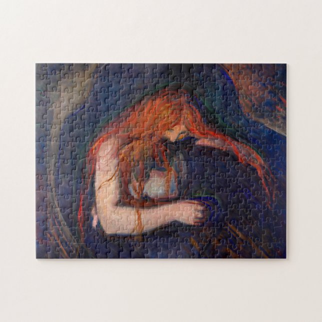 Puzzle Edvard Munch - Vampire / Amour et douleur (Horizontal)
