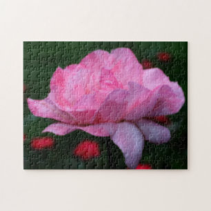 Puzzle Effet Orton rose céleste