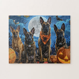 Puzzle Éffrayant belge de Malinoi Halloween