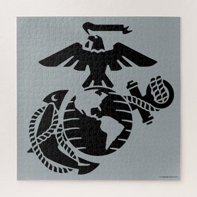 Puzzle EGA à une couleur - Noir (Vertical)