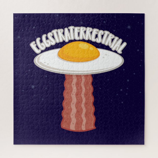 Puzzle Eggstraterrestrial Avec Texte (Vertical)