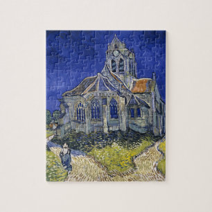 Puzzle Église à Auvers par Van Gogh Peinture Art
