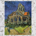 Puzzle Eglise à Auvers-sur-Oise par Vincent van Gogh<br><div class="desc">L'église d'Auvers par Vincent van Gogh est une peinture architecturale de post impressionnisme d'art vintage. Vue extérieure d'une église aux vitraux et personnage se dirigeant vers la Chapelle par un chemin pavé. À propos de l'artiste : Vincent Willem van Gogh (1853-1890) fut l'un des peintres Post impressionnistes les plus célèbres...</div>