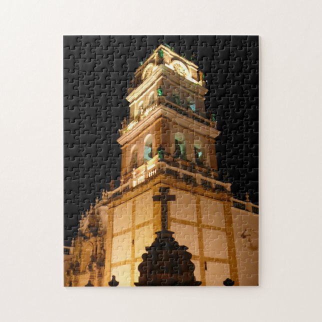 Puzzle église de nuit (Vertical)