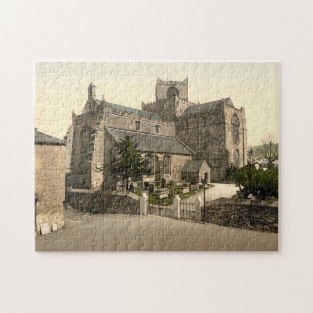 Puzzle Église de prieuré de Cartmel, Cumbria, Angleterre (Horizontal)