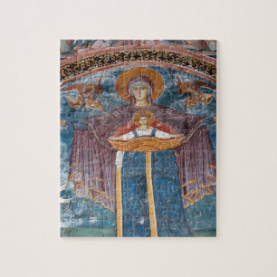 Puzzle Église orthodoxe serbe, et un site de l'UNESCO,