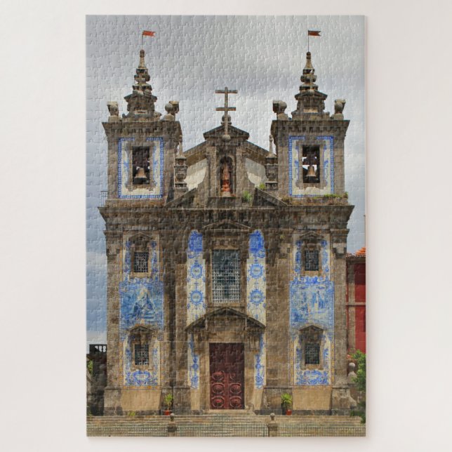 Puzzle Eglise Saint Ildefonso, Porto, Portugal (Vertical)