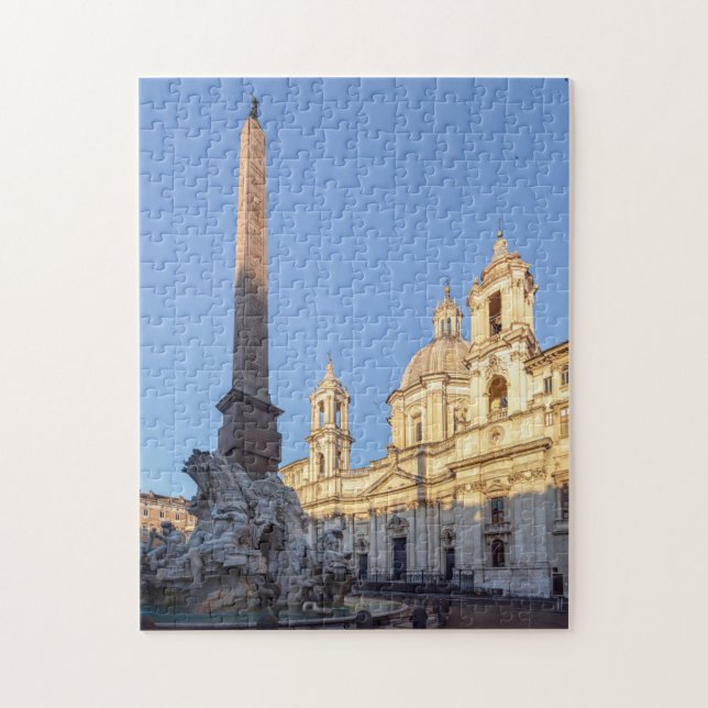 Puzzle Eglise Sant Agnese sur la Piazza Navona - Rome (Vertical)