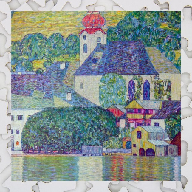 Puzzle Eglise St Wolfgang par Gustav Klimt, Art Victorien (Créateur téléchargé)