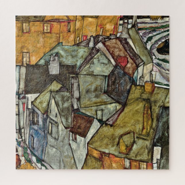 Puzzle Egon Schiele - croissant des Chambres II (Vertical)