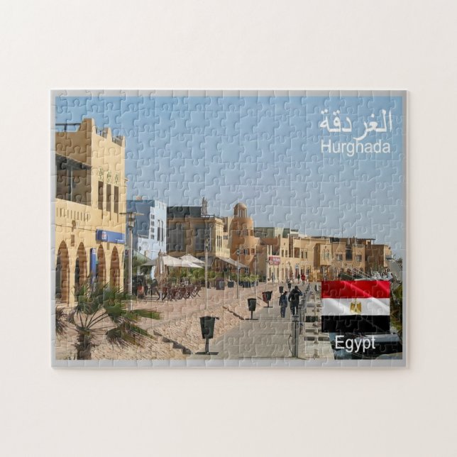 Puzzle Égypte - Hurgada - El Ghardaqah - (Horizontal)