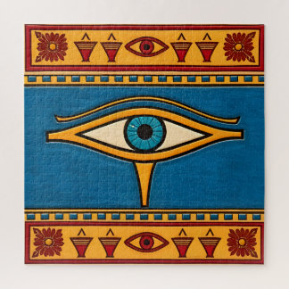 Puzzle Egyptian Eye of Horus, Eye of Ra Egypt Deity