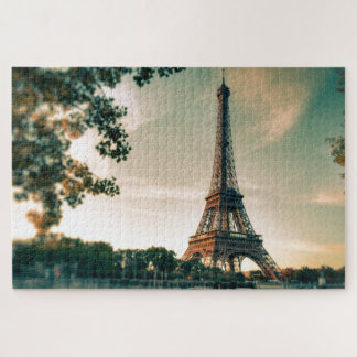 Puzzle Eiffel Tower Paris Europe Travel Photo