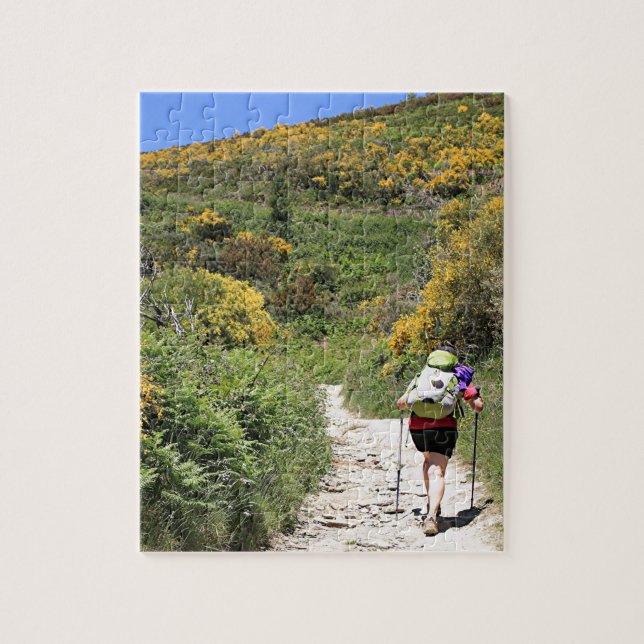 Puzzle El Camino, Molinaseca à O'Cebreiro, Espagne (Vertical)