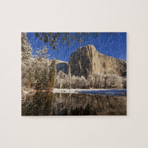 Puzzle El Capitan se reflète dans la rivière Merced en