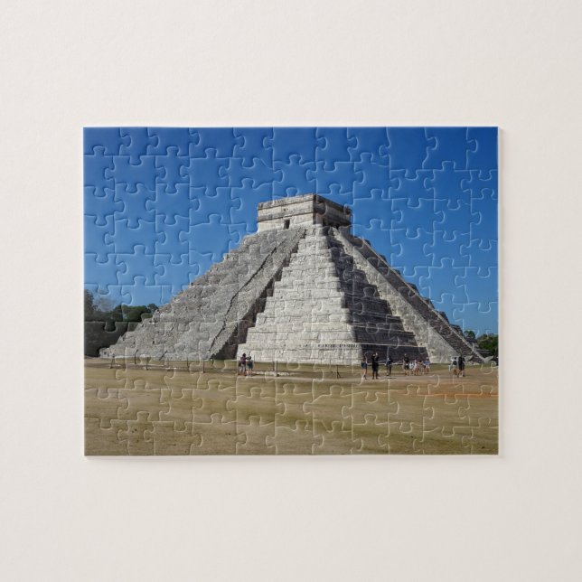 Puzzle El Castillo - Chichen Itza, Mexique#4 Jigsaw Puzzl (Horizontal)