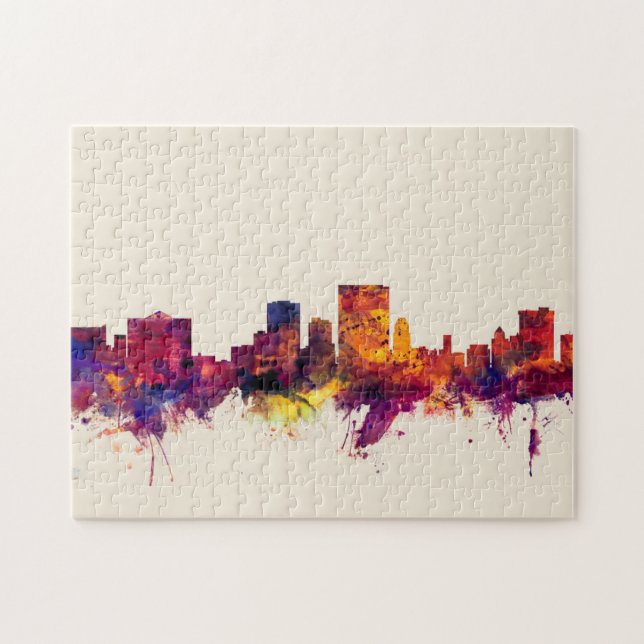 Puzzle El Paso Texas Skyline (Horizontal)