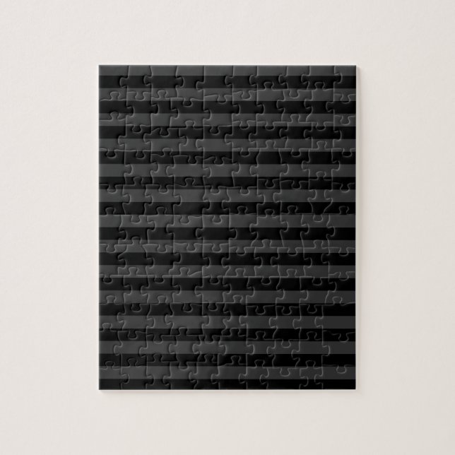Puzzle Elagnat Black & Smoky Black Vertical Stripes (Vertical)