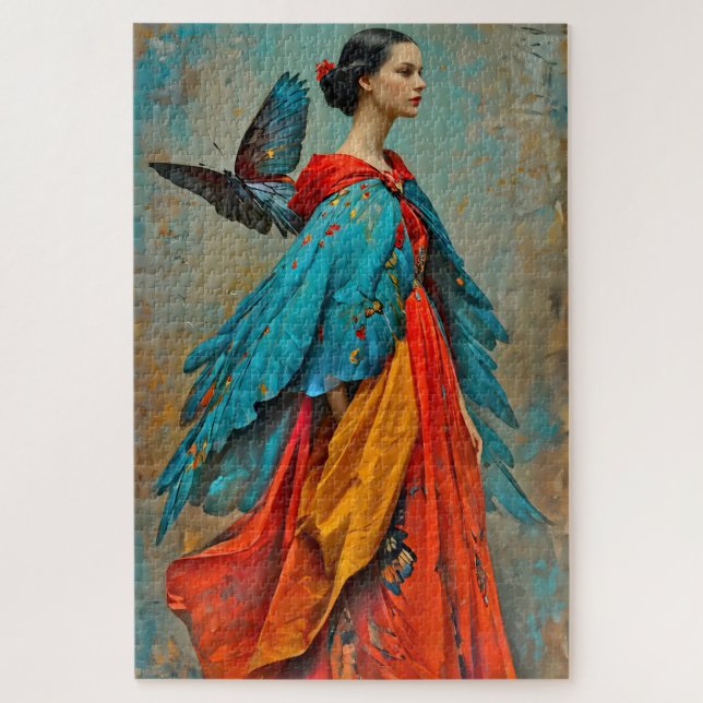 Puzzle “Elaris” - Plumes De Devenir (Vertical)