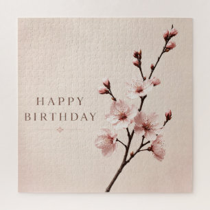 Puzzle Élégance de la Fête d'Anniversaire sous les Fleurs