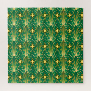 Puzzle Elégance orientale : Fond d'écran Art Déco