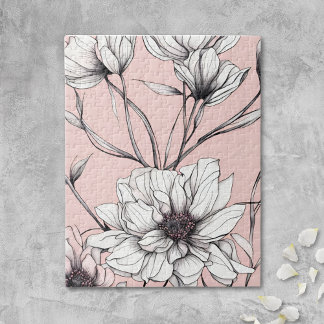 Puzzle Elegant Anemone Floral